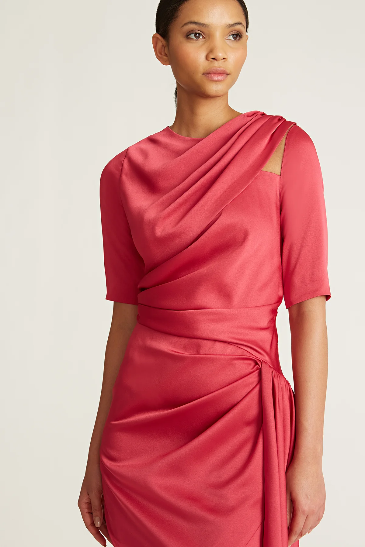 Felicity Draped Cocktail Dress - Image 4