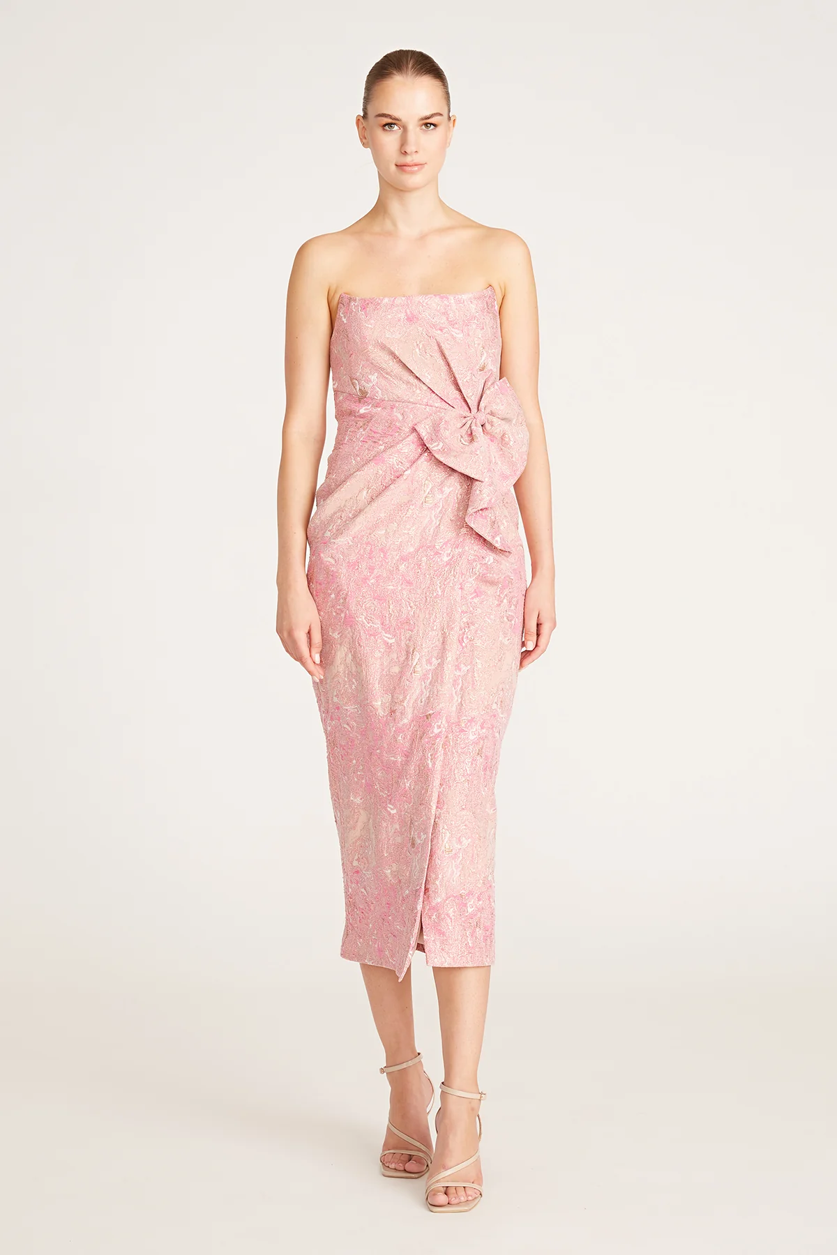 Kylah Strapless Bow Dress