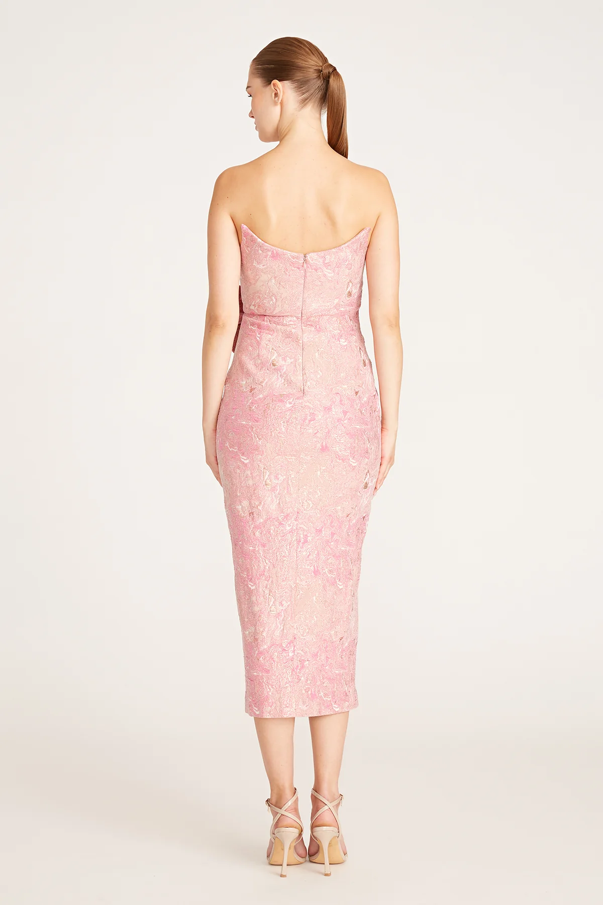 Kylah Strapless Bow Dress - Image 2