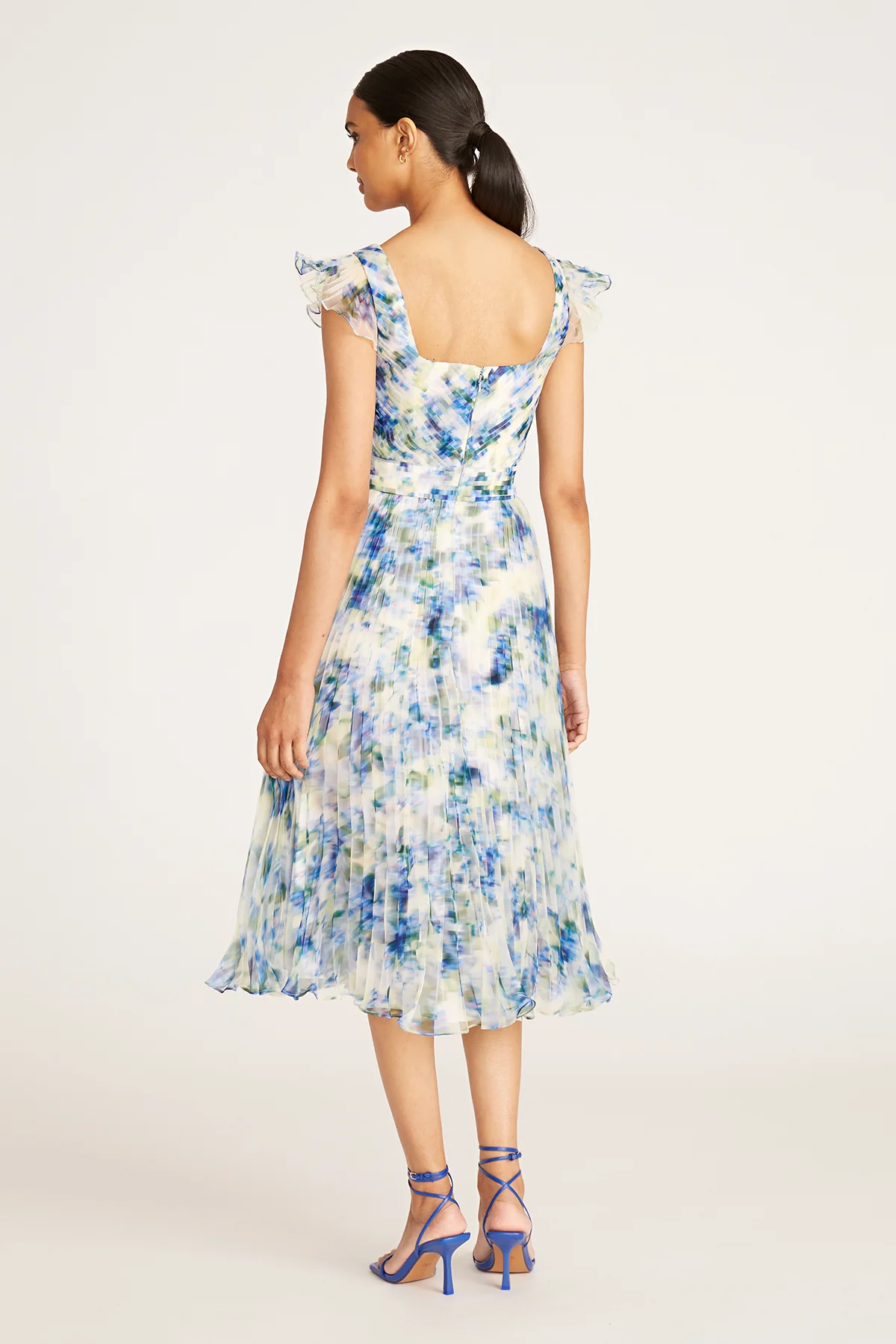 Miriam Pleated Cocktail Dress - Image 2