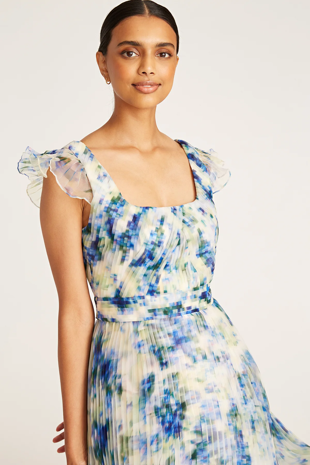 Miriam Pleated Cocktail Dress - Image 4