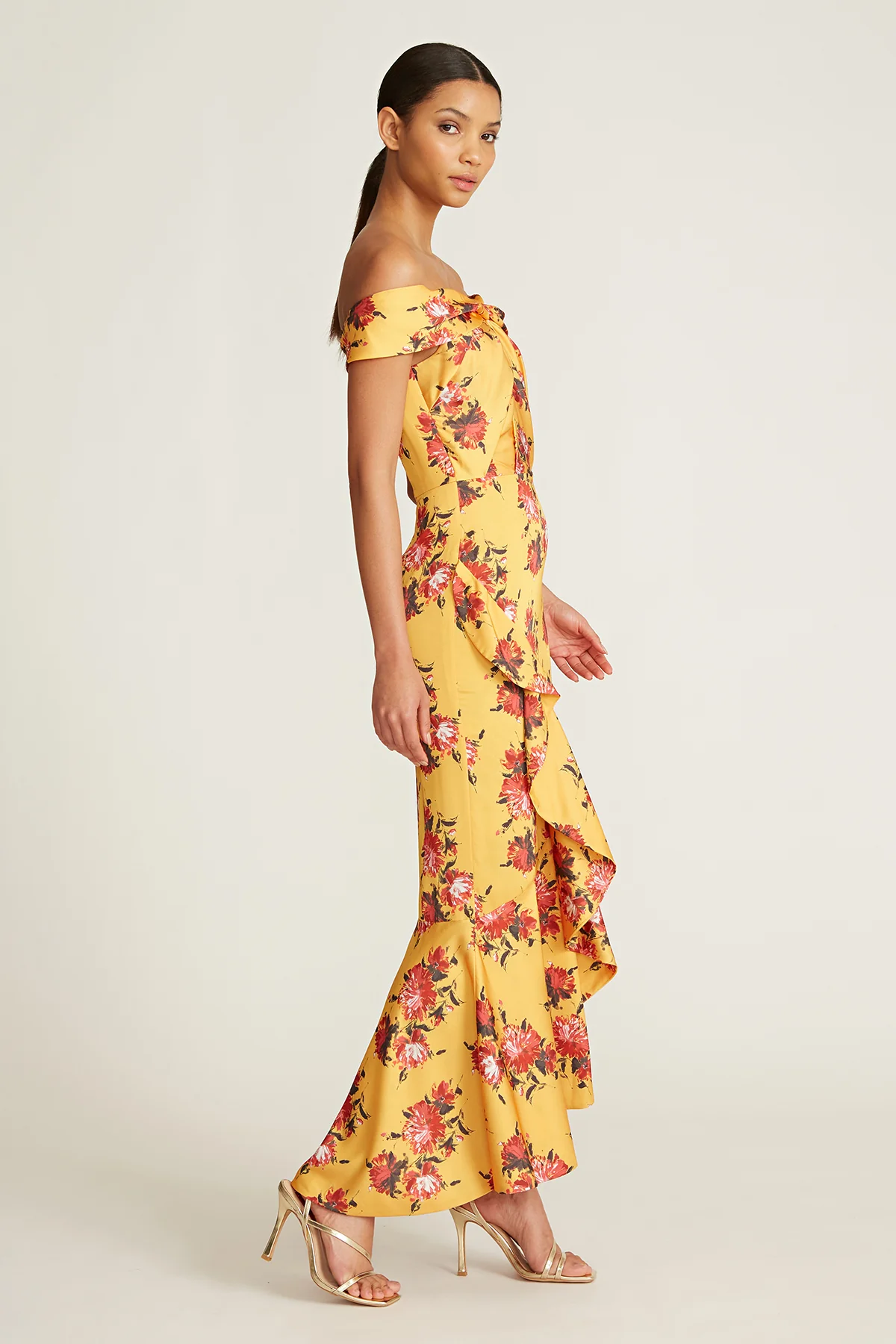 Rylee Printed Midi Dress - Image 3