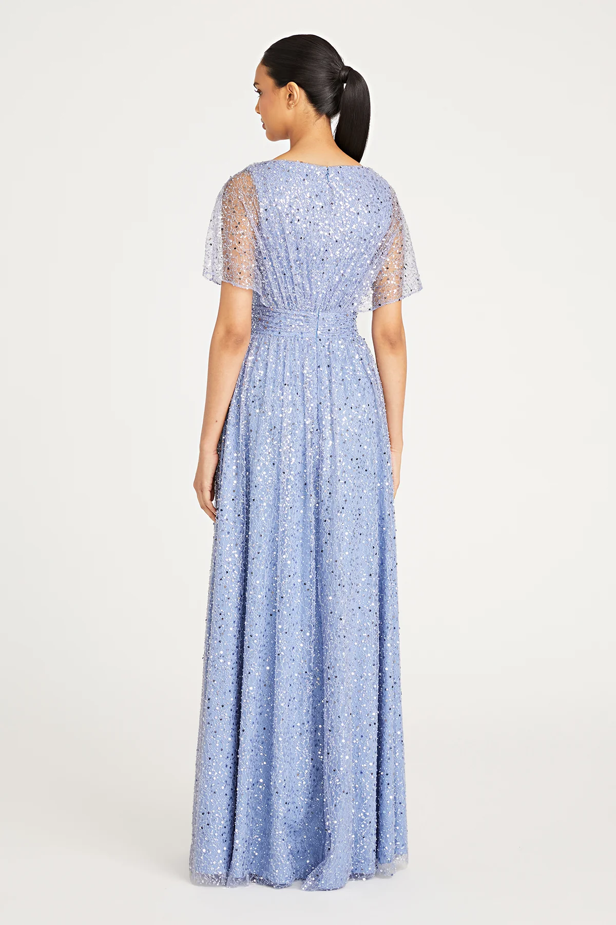 Sabine V-Neck Beaded Gown - Image 2