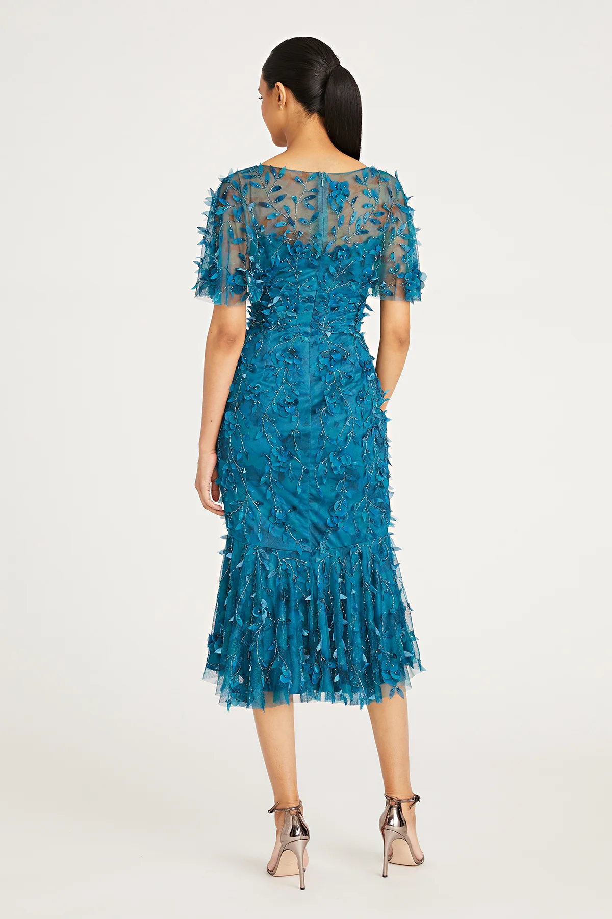 Sloane Petal Cocktail Dress - Image 2