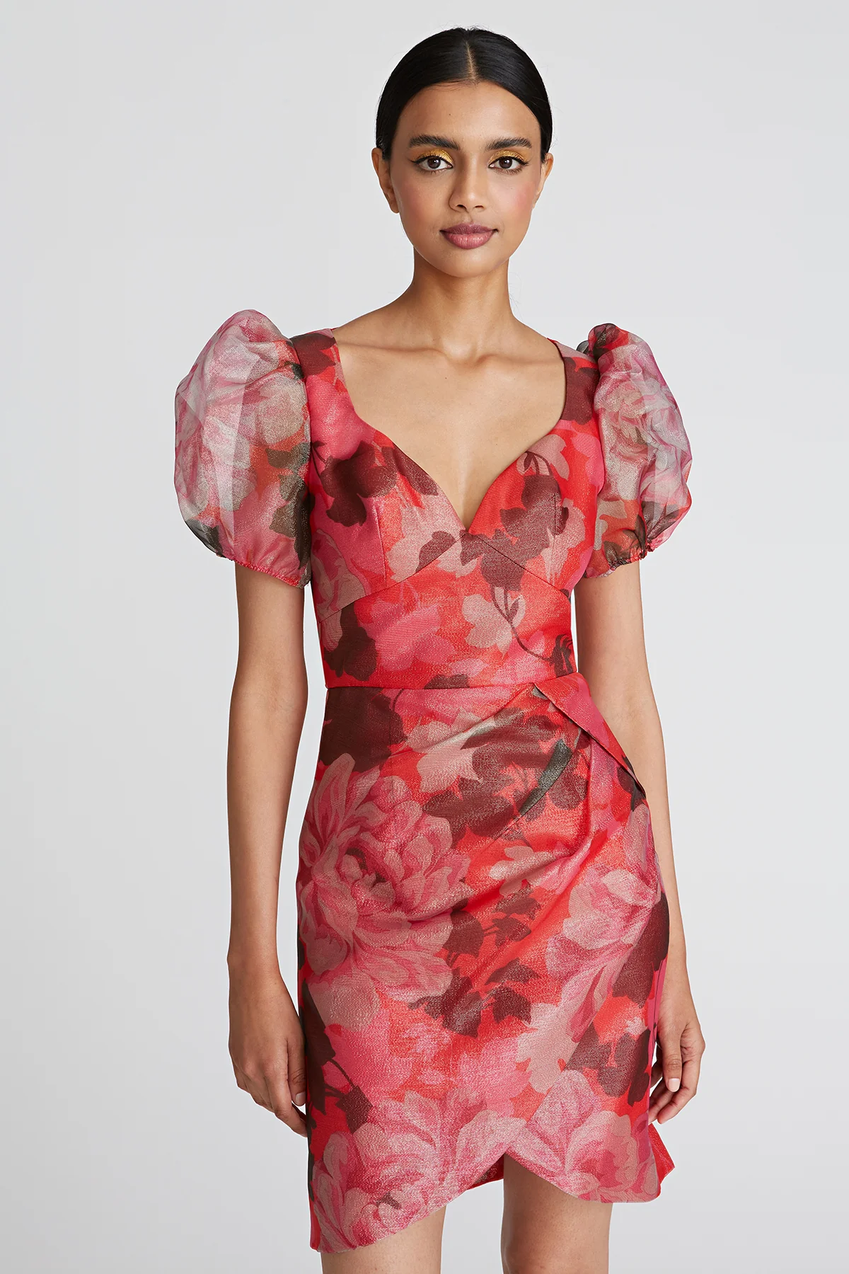 Sybille Puff Sleeve Cocktail - Image 5