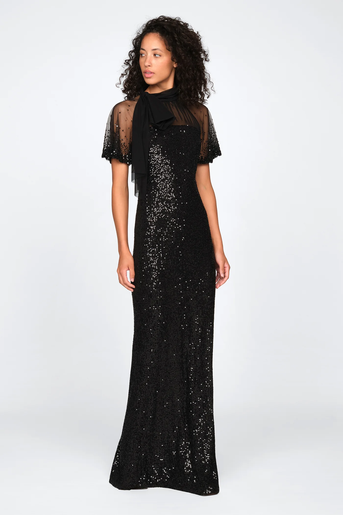 Violette Neck Tie Gown - Image 3