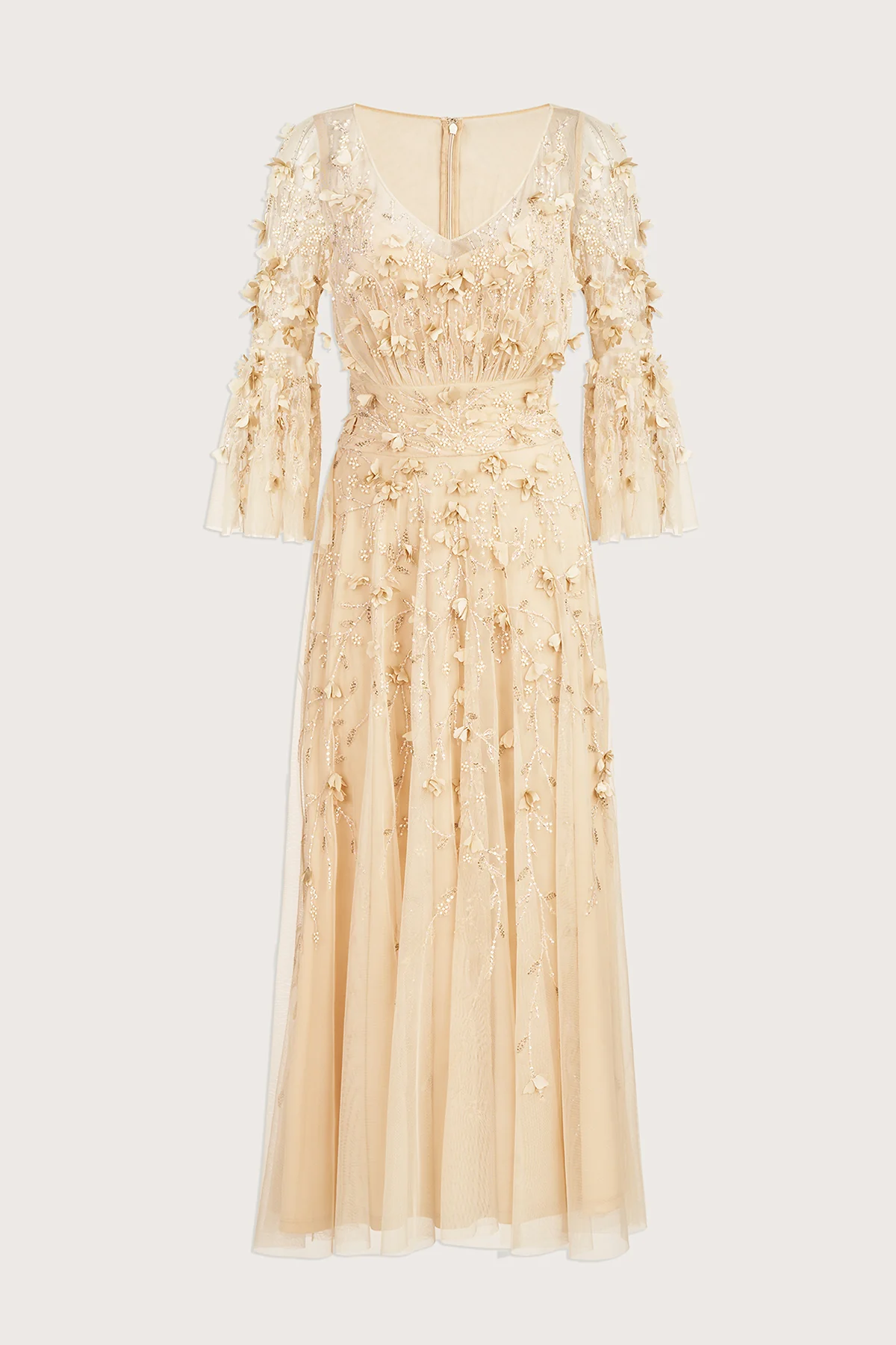 Zolene Embellished Midi Dress - Image 5